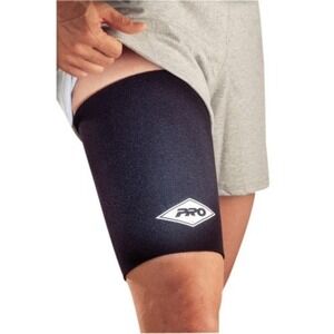 Pro Neoprene Thigh Support - Medium Size for Athletic Recovery & Comfort